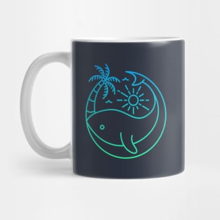 Whale in Summer Mug